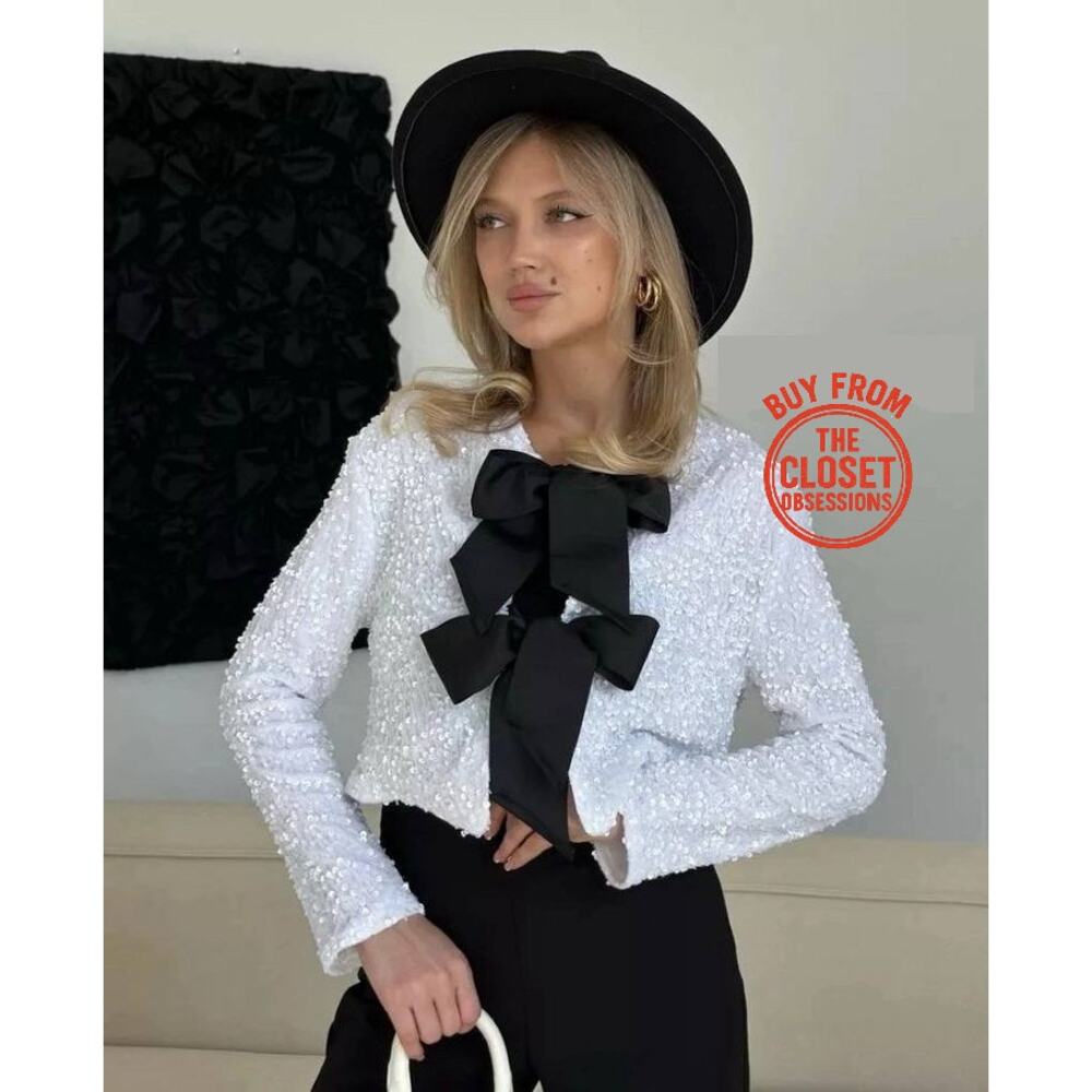 H&M THE VIRAL TOP!!! Open Front Top NWT - Picture 9 of 16